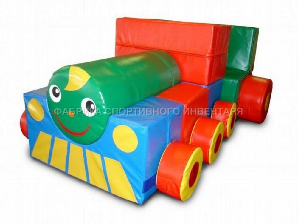 Детский конструктор Веселый паровозик  Pioner A11139