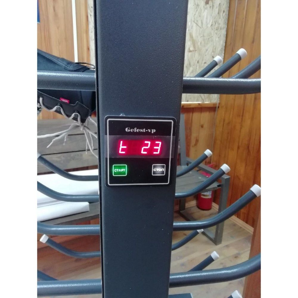 Сушильный стеллаж СЛ1-Эконом для обуви, двухсторонний 164,5х60х68см  SLED-20