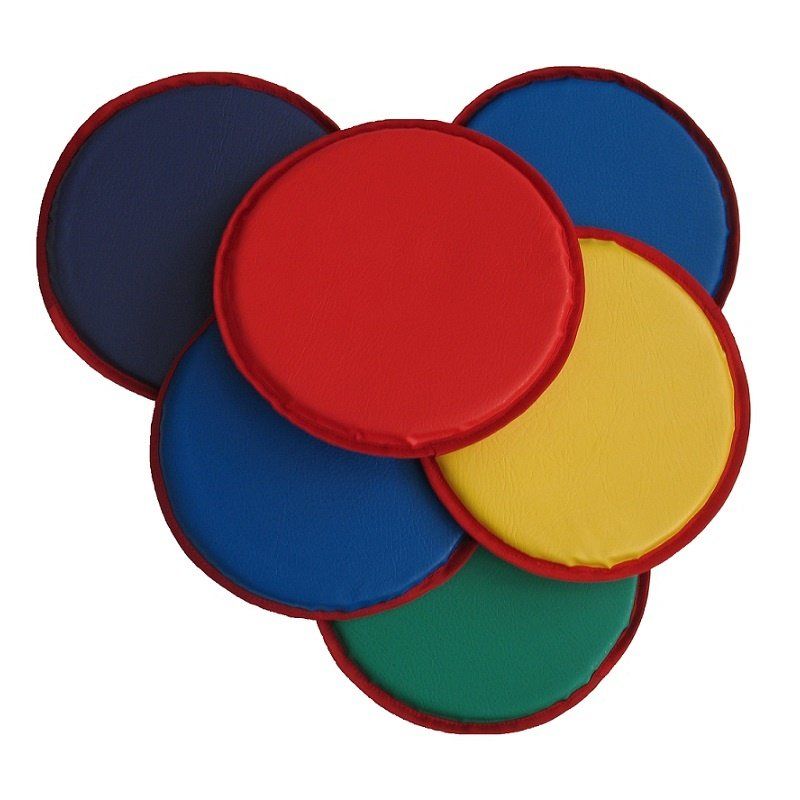 Диски цветные амортизационные комплект 6шт, винилискожа, изолон,  Pioner A11522