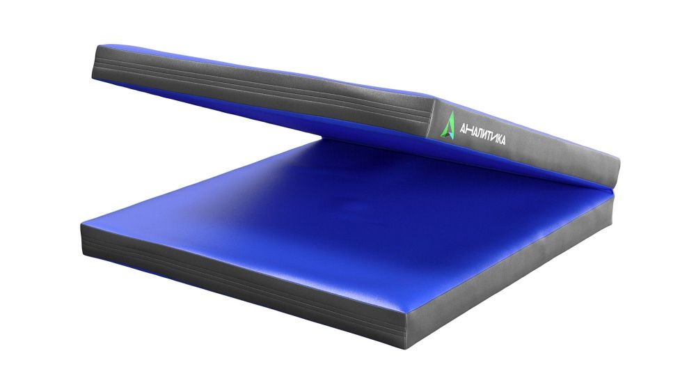 Мат складной 200x100x5см искусственая кожа  цветной Pioner A11399