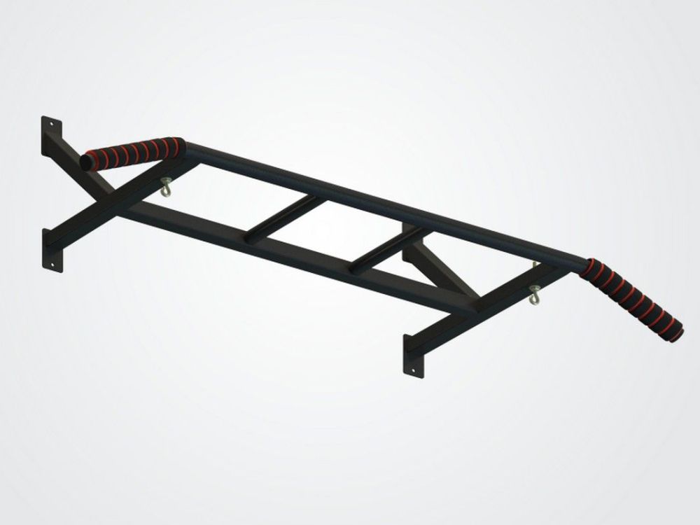 Турник настенный, черный Pioner A16468