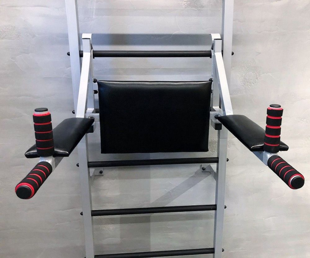 Брусья-пресс и подставка под штангу, серый Pioner A17176