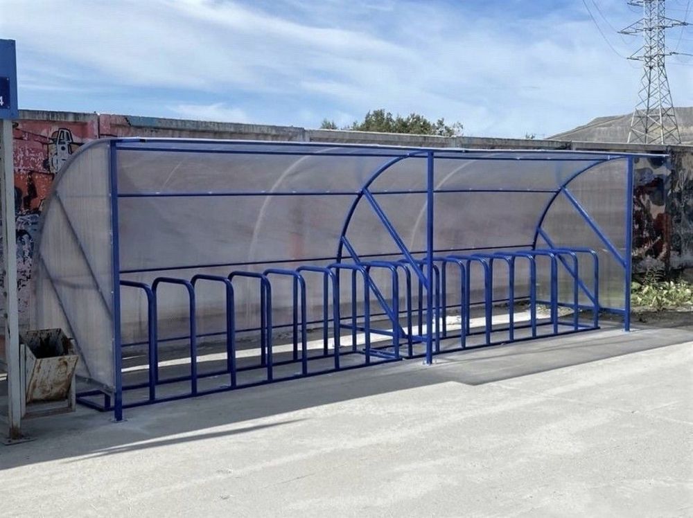 Велопарковка крытая Pioner A10142