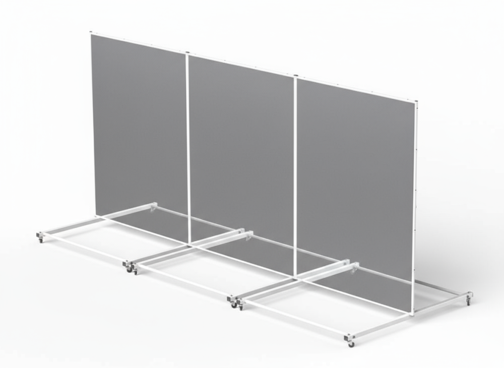 Передвижное напольное зеркало 183х137 см Pioner A13959