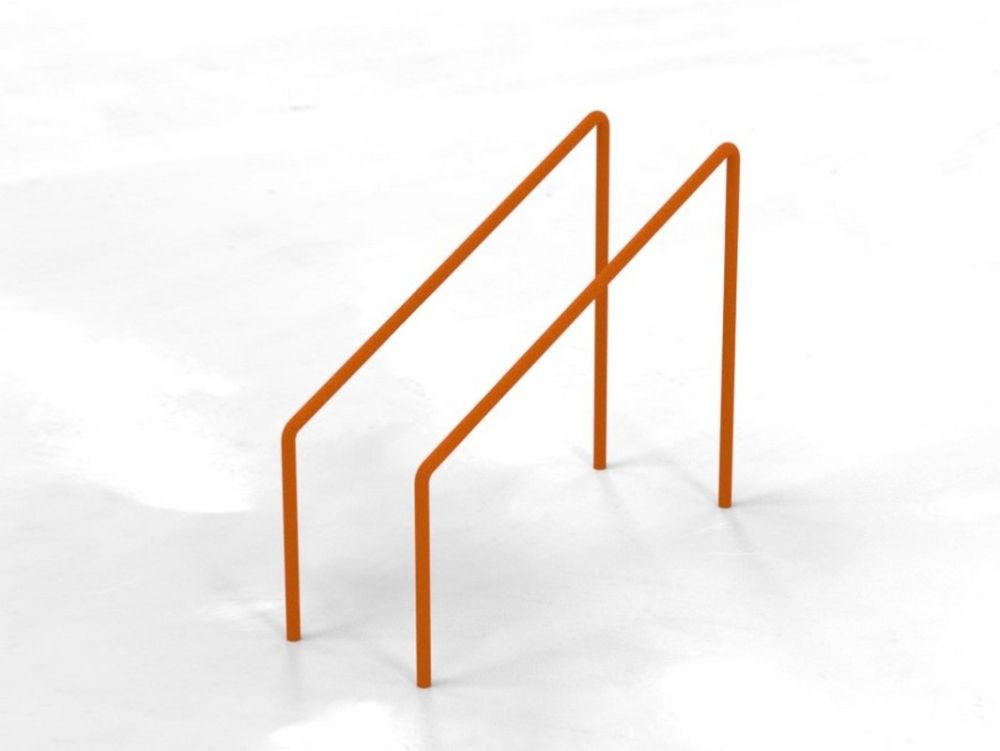 Брусья уличные параллельные гнутые для Воркаут Pioner A17348