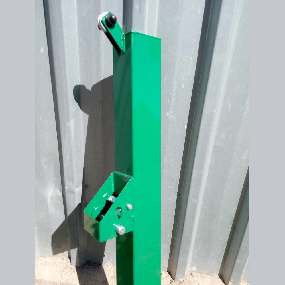 Стойки для большого тенниса на стаканах, квадратные