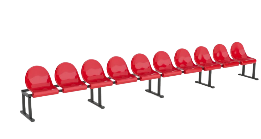 Трибуна скамейка для зрителей на 10 мест