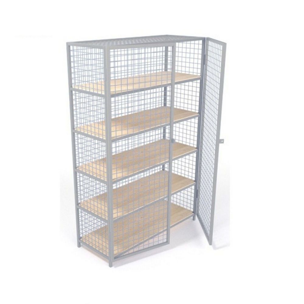 Стеллаж для хранения спортивного инвентаря сетчатый (разборный)  Pioner A16008