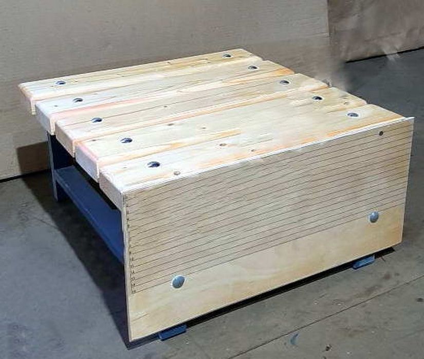 Тумба для измерения гибкости для сдачи норматива ГТО  Pioner A12499