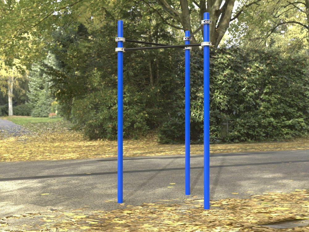 Комплекс турников Треугольник для Воркаут  Pioner A17247