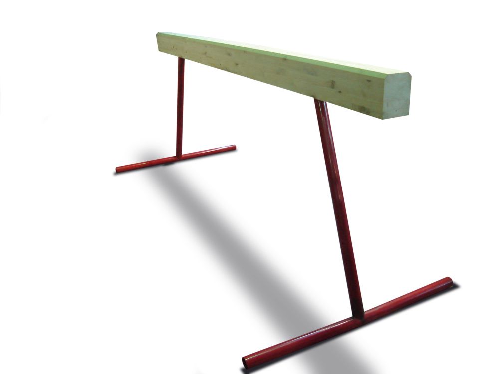 Бревно гимнастическое 3 м постоянной высоты, ноги 0,3 м.