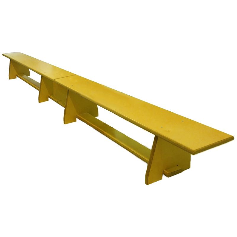 Скамейка гимнастическая 350см фанерная, ножки фанера  Pioner A12794