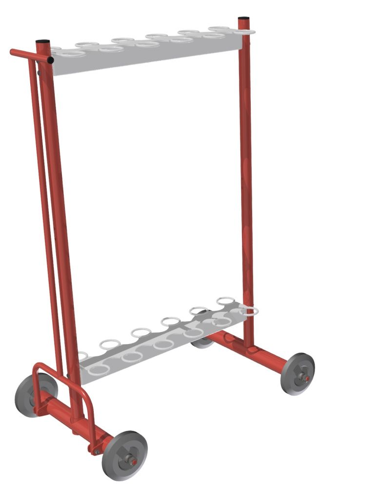 Подставка для ядер легкоатлетических передвижная  Pioner A15093