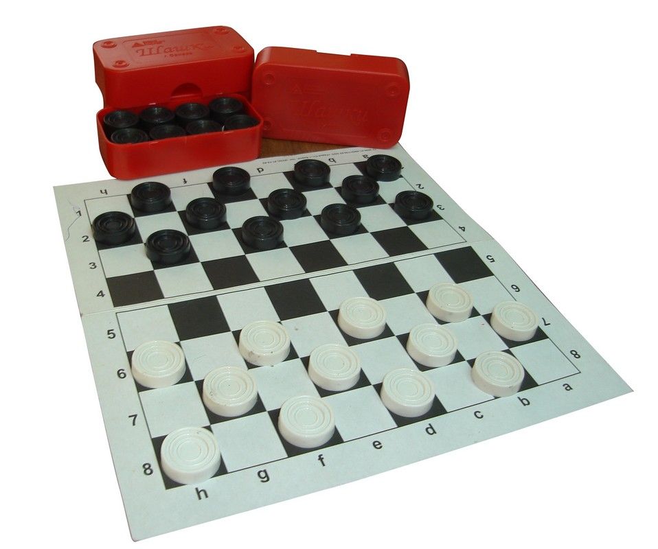 Картонное поле для шашек  Pioner A10030