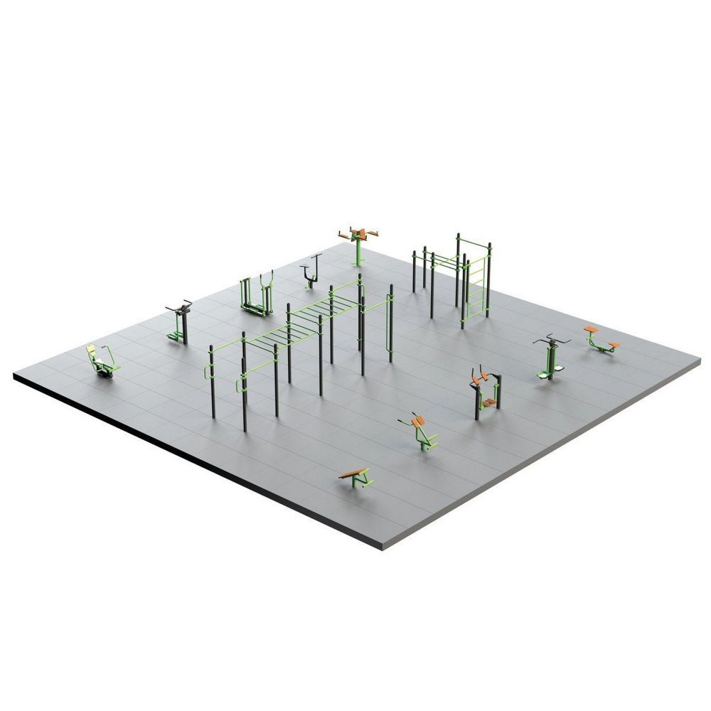 Спортивная площадка 225 кв.м  Pioner A17531