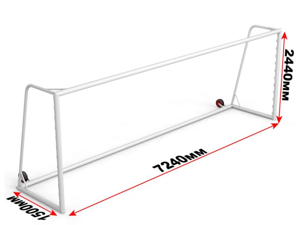 Ворота футбольные с противовесом  шт Pioner A13830