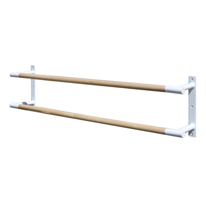 Станок хореографический Премиум двухрядный пристенный (бук) 1,5 м Pioner A14592