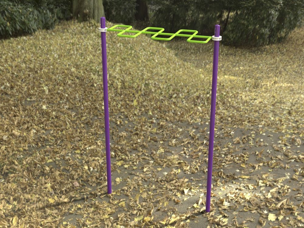 Рукоход змейка для Воркаут Pioner A17271