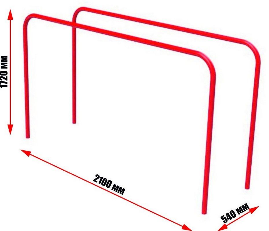 Брусья цельные  Pioner A16404