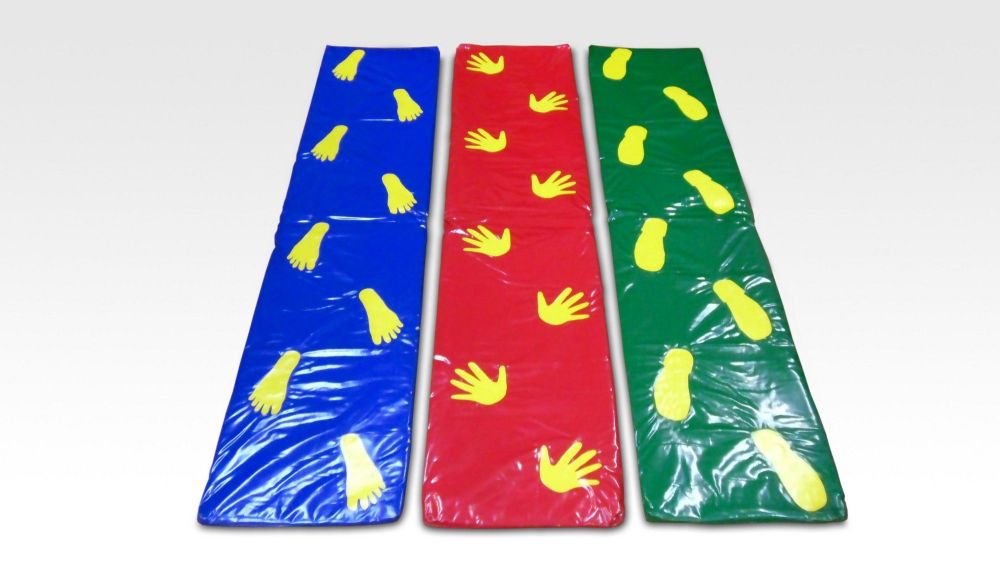 Коврик со следочками 180х40х2cм из 3х частей  Pioner A11251