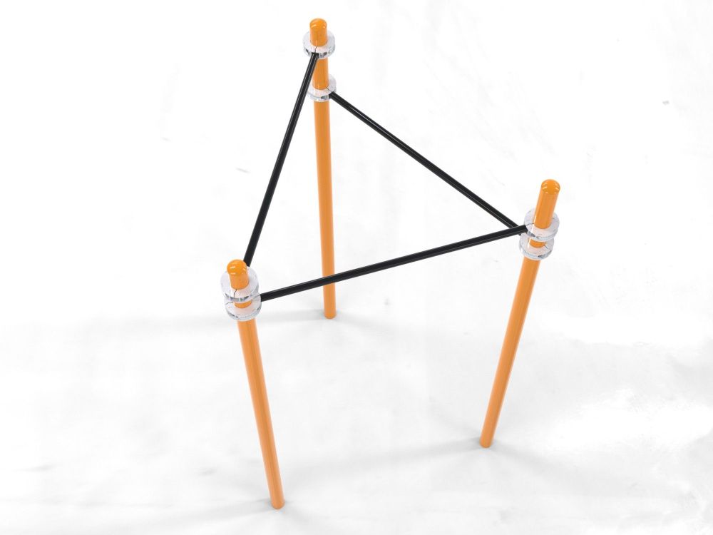 Комплекс турников Треугольник для Воркаут Pioner A17242