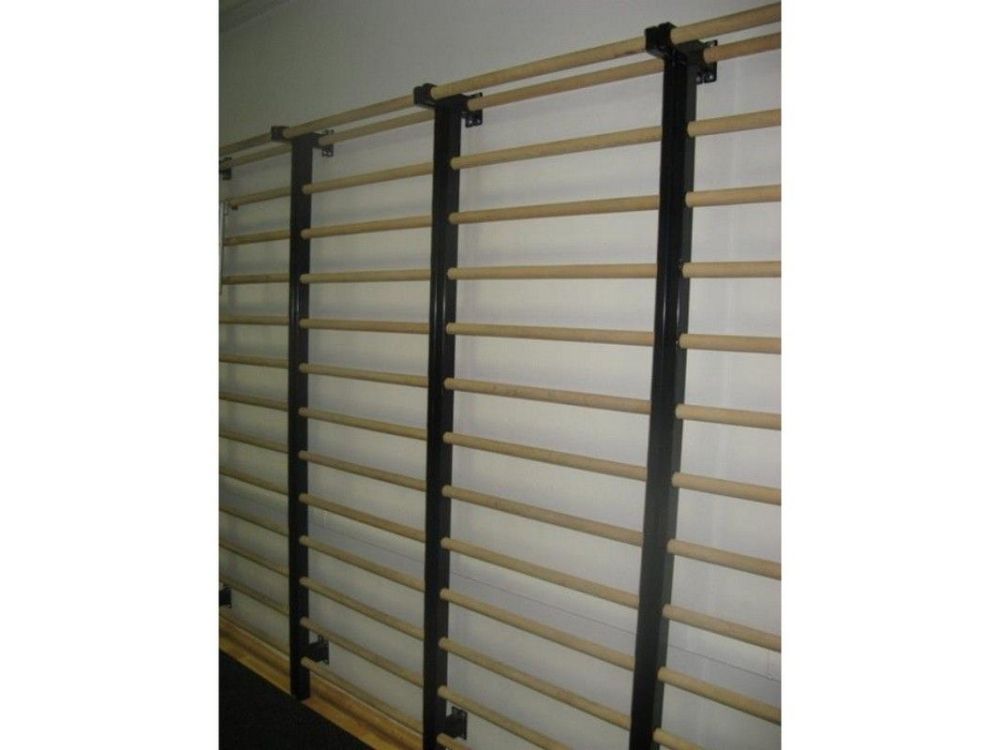 Стенка шведская комбинированная металл\дерево 280х80 см усиленная  Pioner A16647