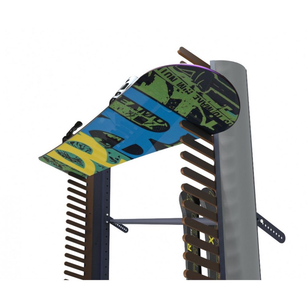 Передвижная тележка для салона проката 226,5х165х67см  TEL-1