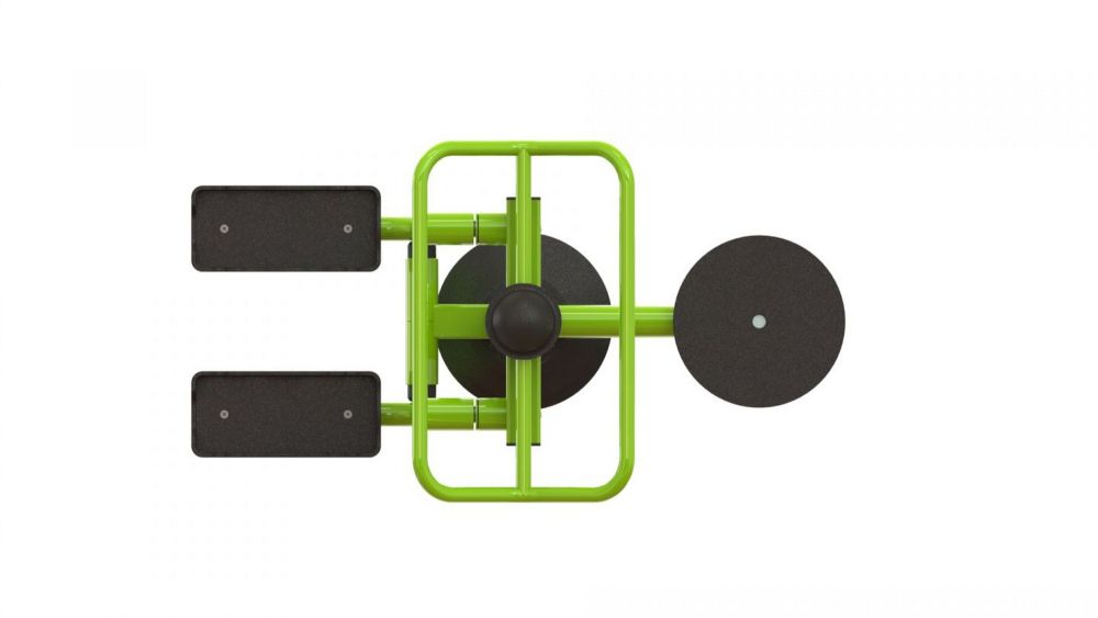 Уличный тренажер взрослый Шпагат +Диск для двоих Pioner A16944