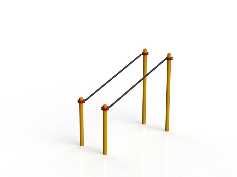 Брусья параворкаут параллельные в подъем Pioner A11791