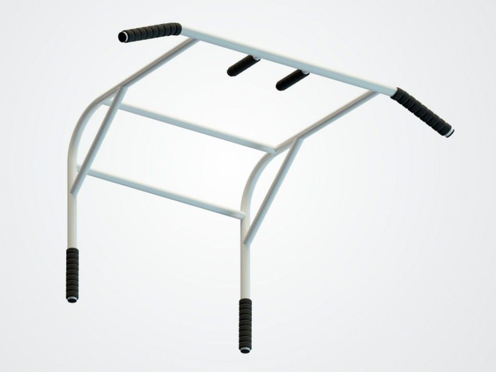 Турник настенный  2 в 1 серый Pioner A17180