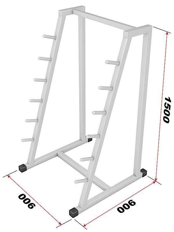 Стойка для грифов  Pioner A12130