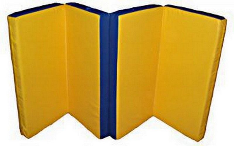 Мат гимнастический 4 сложения 100х200х10см  Pioner A10237