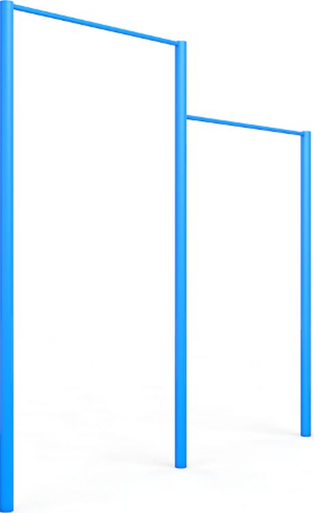 Турник/перекладина для улицы двухуровневая  Pioner A16417