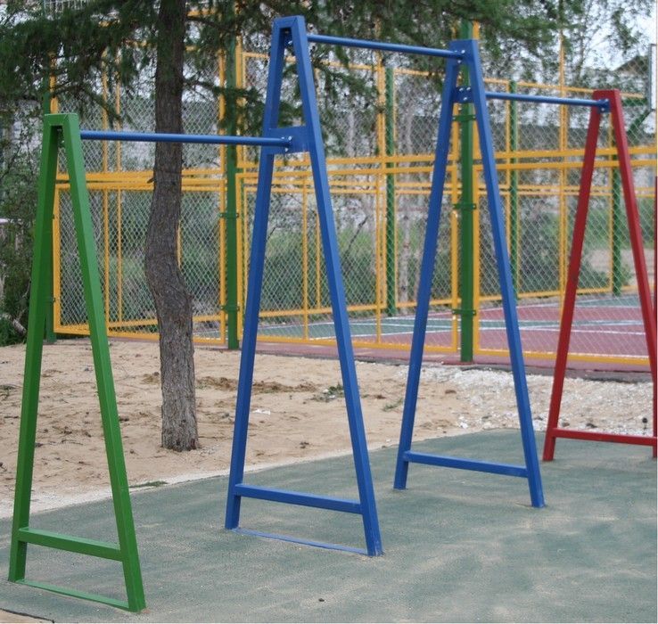 Турник 3-уровневый на стойках 2,5х1,0 м/2,2х1,0 м/1,9х1,0  Pioner A15765