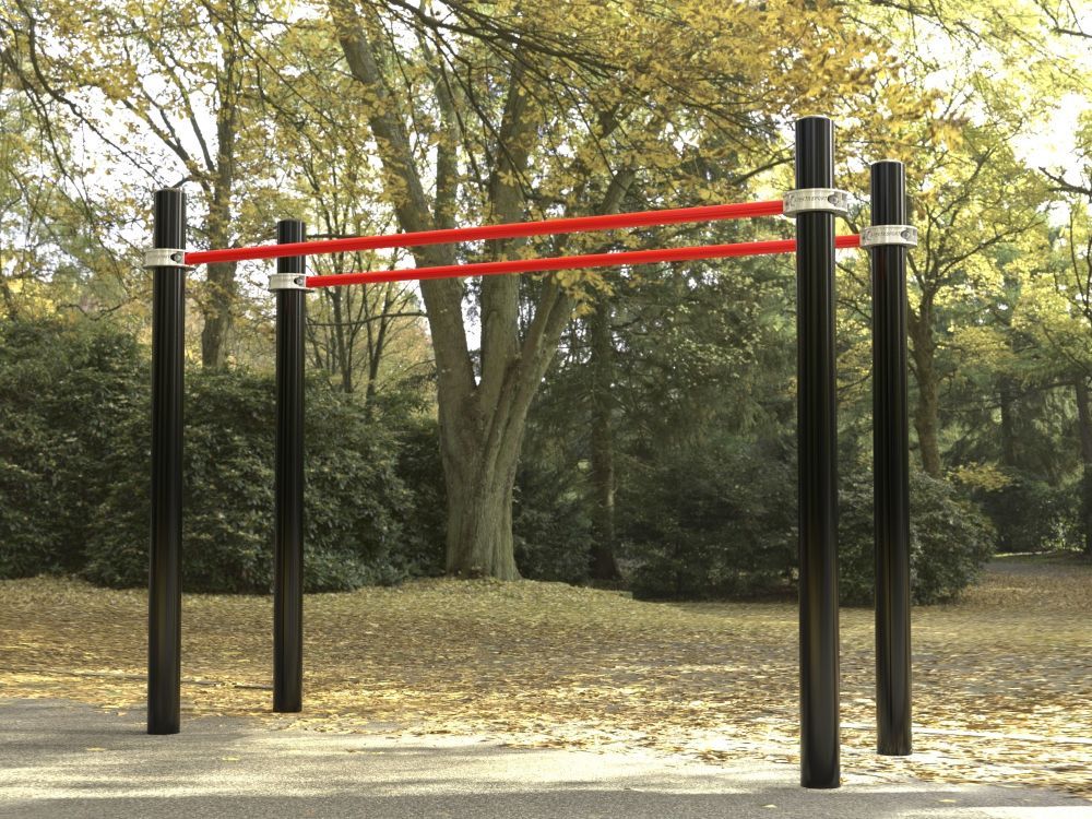 Брусья уличныеные Воркаут Pioner A17344