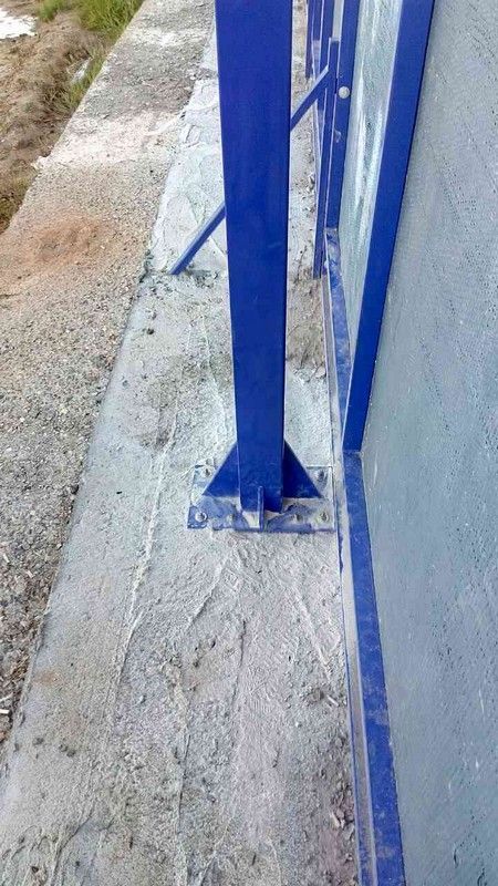 Стойка баскетбольная разборная (с креплением на анкера)  Pioner A13447