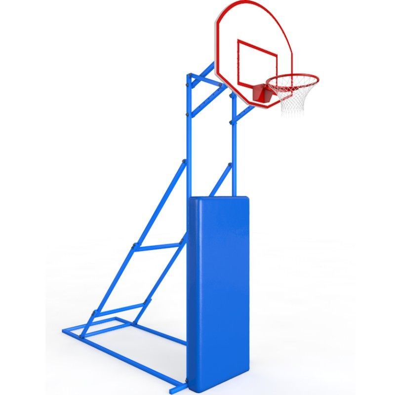 Стойка стритбольная складная с щитом из оргстекла 8 мм.