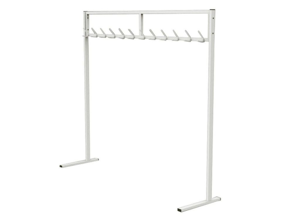 Вешалка мобильная напольная для раздевалок  Pioner A16387