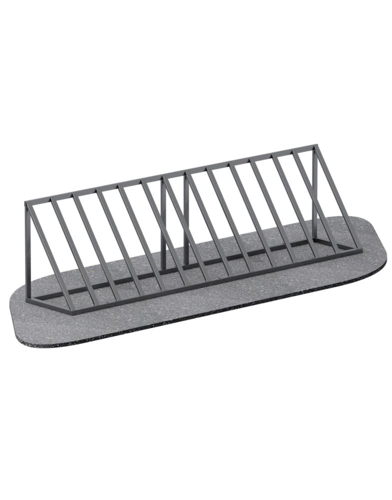 Велопарковка на 7 мест  Pioner A10095