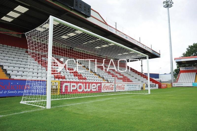 Сетка для футбольных ворот нить 5,0 мм, безузловая  пара Pioner A14947