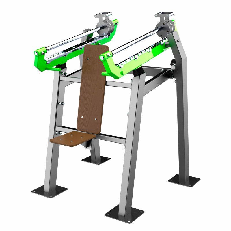Уличный тренажер Жим вверх с переменной нагрузкой  Pioner A17650