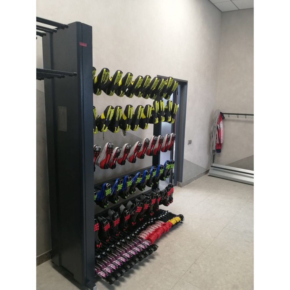 Сушильный стеллаж СЛ2 - Премиум для обуви, двухсторонний 1990х2655х670 SLPD-80