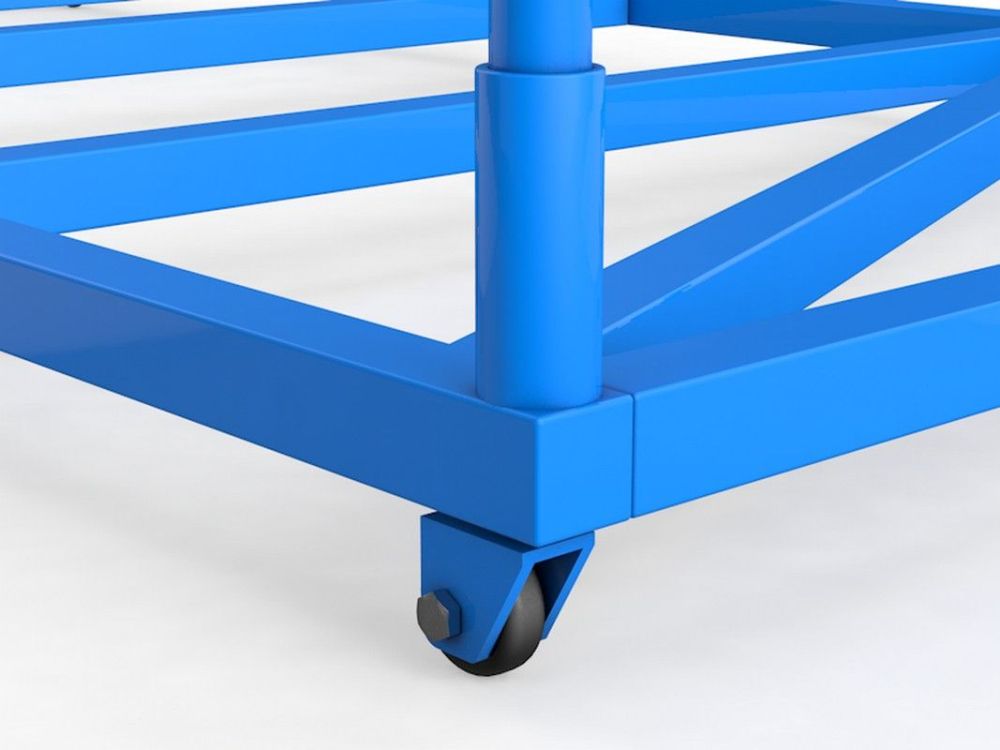 Тележка для перевозки матов  Pioner A13817