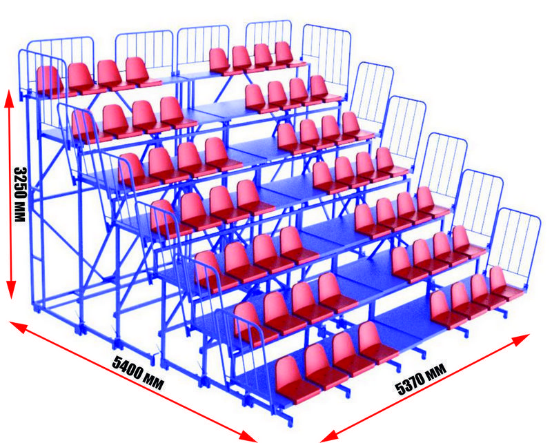 Трибуна телескопическая  Pioner A13597