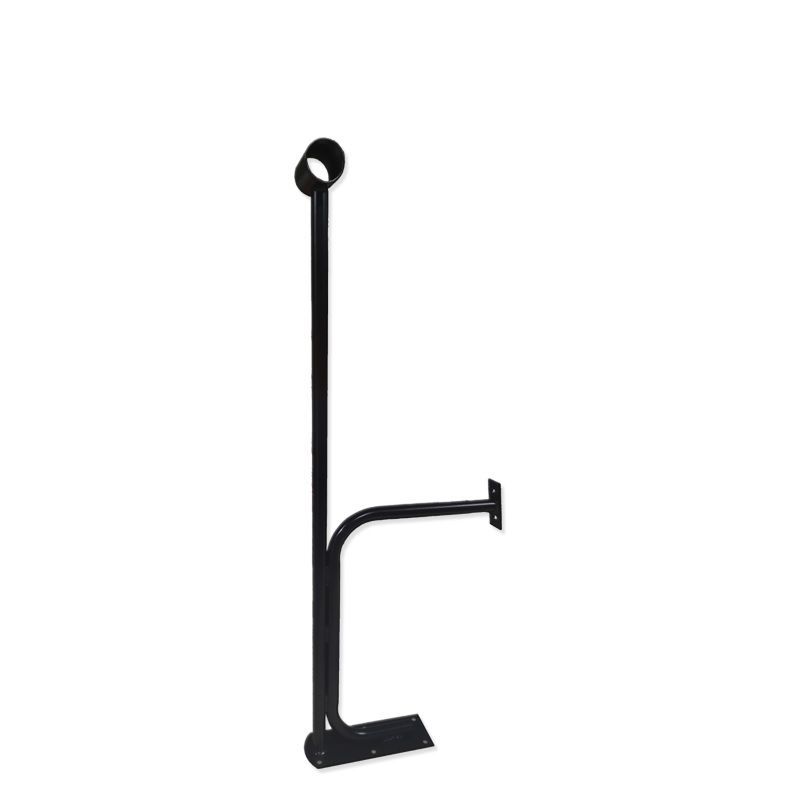 Хореографический кронштейн напольно-пристенный однорядный  черный Pioner A12844