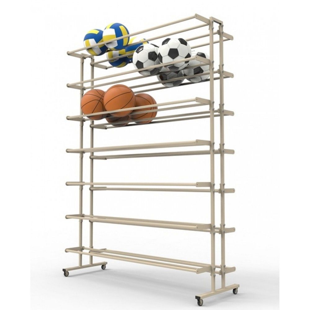 Стеллаж Стандарт для мячей, двухсторонний 200х210х50см  MSD-112