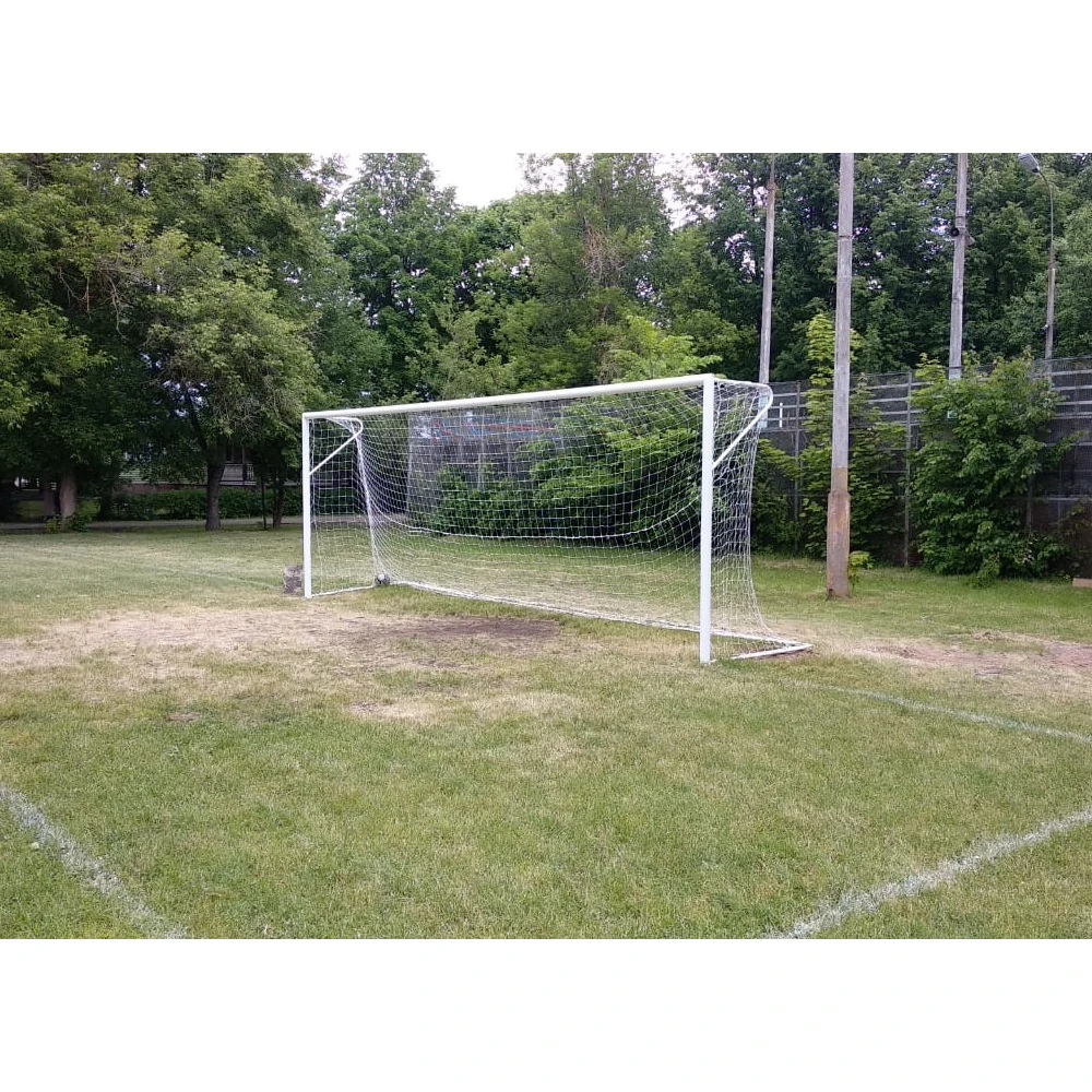 Ворота футбольные 7,32х2,44 м ТИП 2, Сертификат ГОСТ, на стаканах