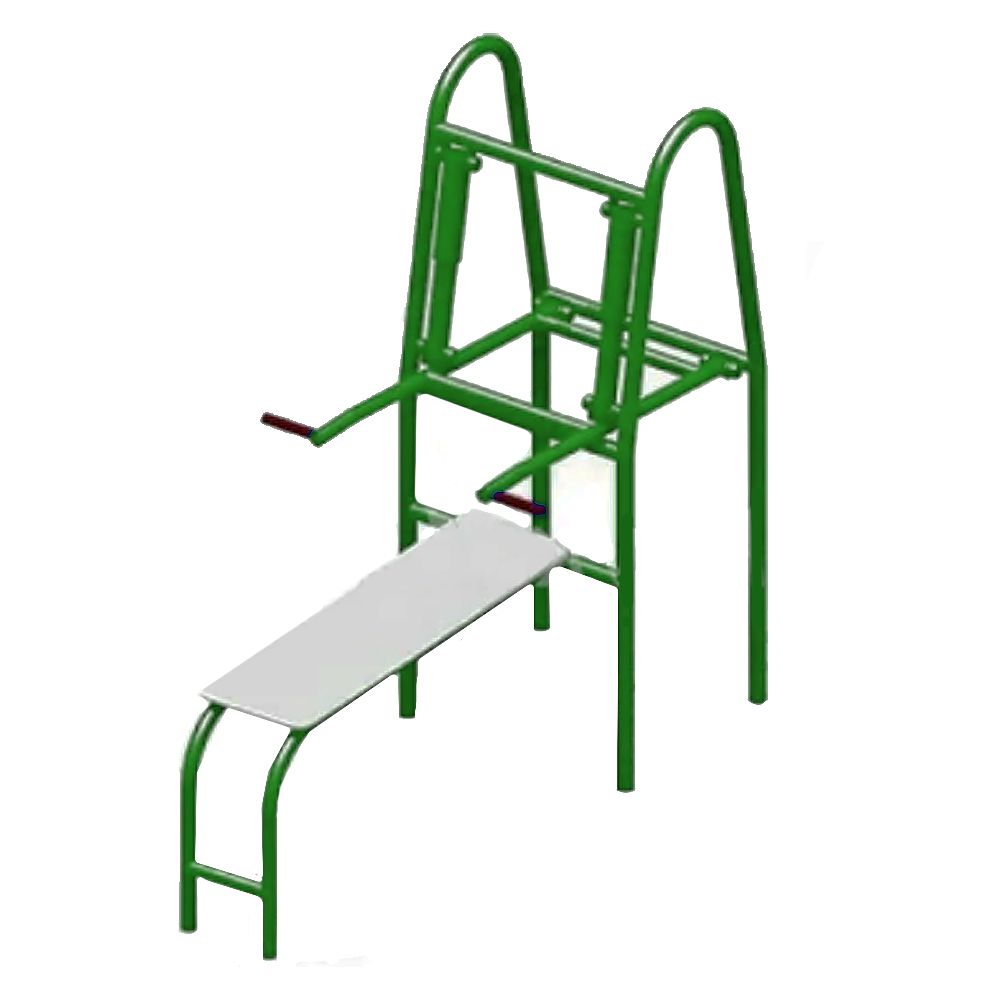 Уличный тренажер взрослый Жим лежа Pioner A16997