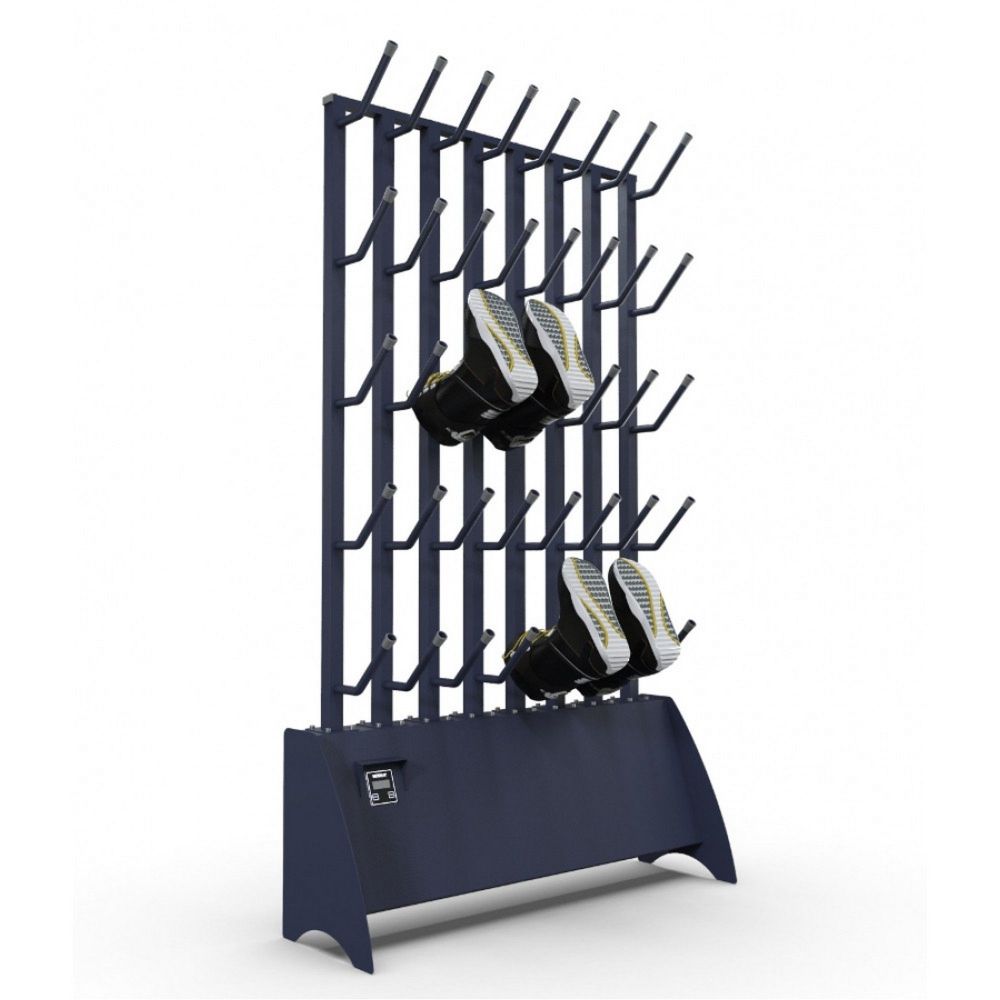 Сушильный стеллаж СЛ1 - Стандарт для обуви, односторонний 202х125х38см  SLS-20