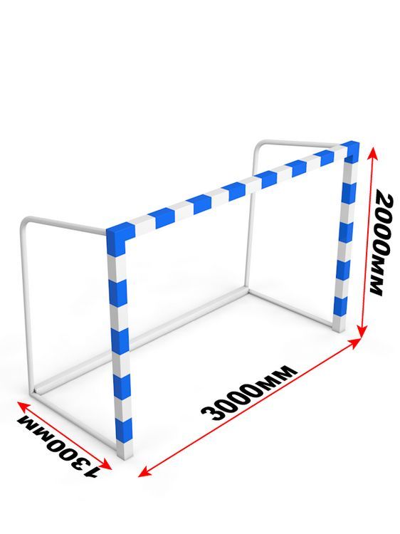 Ворота минифутбольные/гандбольные с противовесом  шт Pioner A13829